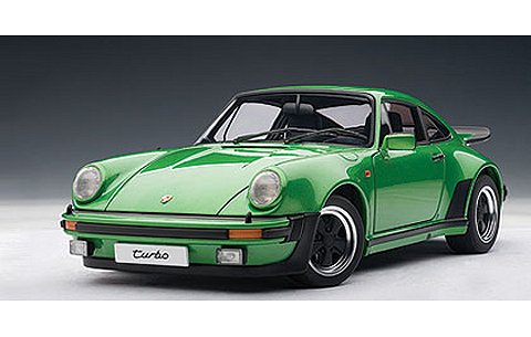 ミニカー新着情報 - ポルシェ 911 3.0 ターボ グリーンM （1/18 オート